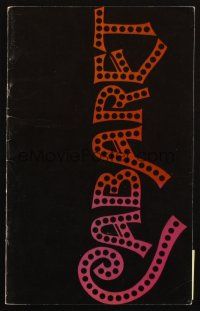 8m158 CABARET souvenir program book '72 Liza Minnelli sings/dances in Nazi Germany,directed by Fosse