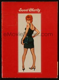 8m187 SWEET CHARITY program book '70 Bob Fosse musical starring Shirley MacLaine!