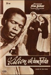 8m406 LILIES OF THE FIELD German program '63 Sidney Poitier, Lilia Skala, different images!