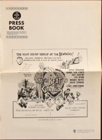 8m541 BEAT GENERATION pressbook '59 sexy Mamie Van Doren, beatnik Ray Danton, Louis Armstrong