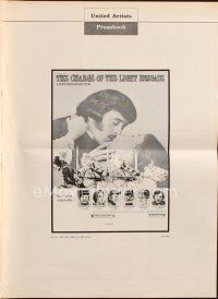 8m569 CHARGE OF THE LIGHT BRIGADE pressbook '68 David Hemmings, Vanessa Redgrave, Tony Richardson