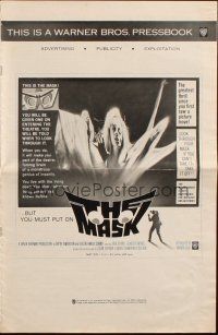 8m772 MASK pressbook '61 you won't believe the hypnotic evil of Magic Mystic Mask!