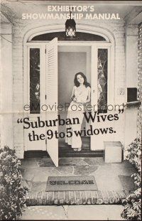 8m916 SUBURBAN WIVES pressbook '72 they're the 9 to 5 widows and their welcome mat is always out!