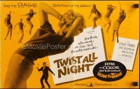 8m961 TWIST ALL NIGHT pressbook '62 Louis Prima, great images of sexy dancing June Wilkinson!