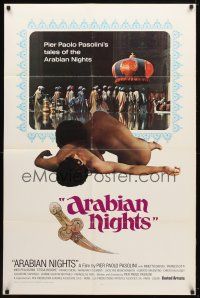 8p059 ARABIAN NIGHTS int'l 1sh '74 Pier Paolo Pasolini's Il Fiore delle Mille e una Notte, sexy!