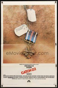 8p154 CATCH 22 1sh '70 directed by Mike Nichols, based on the novel by Joseph Heller!