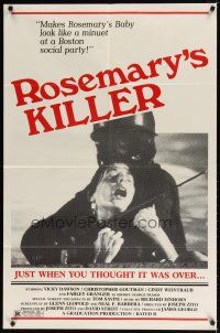 8p649 PROWLER 1sh '81 just when you thought it was over, Rosemary's Killer!