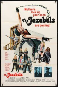 8p802 SWITCHBLADE SISTERS 1sh '75 Jack Hill, fantastic Solie art of sexy bad girl gang with guns!