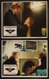 8r740 3 DAYS OF THE CONDOR 2 LCs '79 cool images of secret agent Robert Redford & Faye Dunaway!