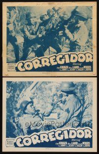 8r785 CORREGIDOR 2 LCs R48 written by Edgar Ulmer, great World War II battle images!