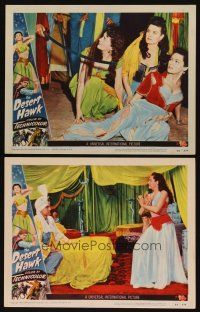 8r801 DESERT HAWK 2 LCs '50 sexy Yvonne De Carlo, Lois Andrews, slaves in Palace of 1000 Delights!
