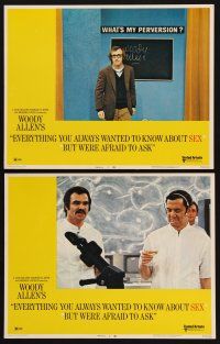 8r809 EVERYTHING YOU ALWAYS WANTED TO KNOW ABOUT SEX 2 LCs '72 Woody Allen, Burt Reynolds, Randall