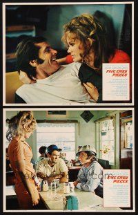 8r814 FIVE EASY PIECES 2 LCs '70 great images of Oscar nominees Jack Nicholson and Karen Black!