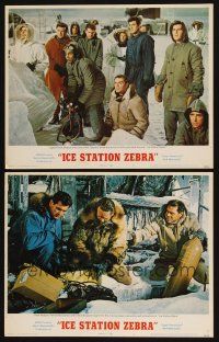 8r839 ICE STATION ZEBRA 2 LCs '69 Rock Hudson, Jim Brown, Ernest Borgnine, directed by John Sturges!