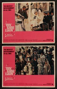 8r880 MY FAIR LADY 2 LCs R69 Audrey Hepburn & Rex Harrison, George Cukor classic!