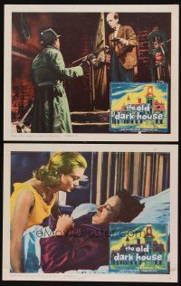 8r891 OLD DARK HOUSE 2 LCs '63 William Castle's killer-diller with a nuthouse of kooks!