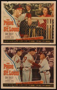8r908 PRIDE OF ST. LOUIS 2 LCs '52 Dan Dailey as Cardinals baseball pitcher Dizzy Dean!