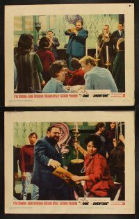 8r926 ROME ADVENTURE 2 LCs '62 cool music and action images of Al Hirt, Suzanne Pleshette in Italy!