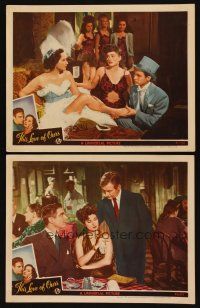 8r966 THIS LOVE OF OURS 2 LCs '45 Charles Korvin leaves pretty wife Merle Oberon, Claude Rains!