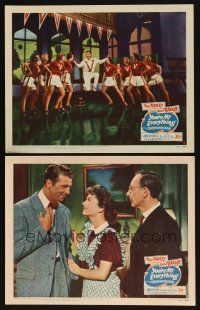 8r998 YOU'RE MY EVERYTHING 2 LCs '49 Dan Dailey dancing with college girls, Anne Baxter!