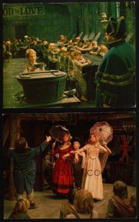 8r687 OLIVER 3 color 11x14 stills '68 Carol Reed directed Charles Dickens classic, rare pre-Oscar!