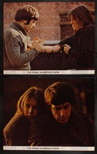 8r177 PANIC IN NEEDLE PARK 8 color 11x14 stills '71 Al Pacino & Kitty Winn, heroin addicts in love!
