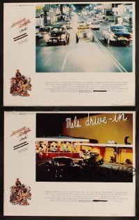 8r518 AMERICAN GRAFFITI 4 LCs R78 George Lucas teen classic, it was the time of your life!
