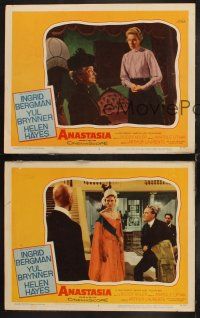 8r612 ANASTASIA 3 LCs '56 is elegant Ingrid Bergman the missing Russian heiress!