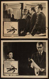 8r613 ANATOMY OF A MURDER 3 LCs '59 James Stewart, Kathryn Grant, Ben Gazzara, Arthur O'Connell