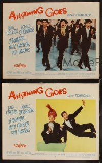 8r616 ANYTHING GOES 3 LCs '56 Donald O'Connor, Bing Crosby, Zizi Jeanmaire