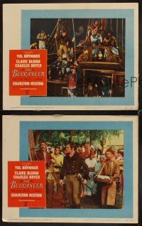 8r625 BUCCANEER 3 LCs '58 Yul Brynner, Charles Boyer, directed by Anthony Quinn!