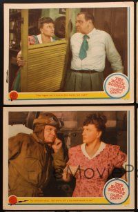 8r419 BUGLE SOUNDS 5 LCs '42 Marjorie Main, World War II pilot Wallace Beery, Donna Reed