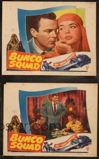 8r267 BUNCO SQUAD 7 LCs '50 Robert Sterling unmasks the phoney spiritualist cult ring!