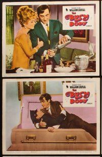 8r325 BUSY BODY 6 LCs '67 directed by William Castle, Sid Caesar, Robert Ryan, Anne Baxter!