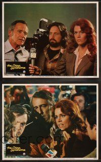 8r052 CHINA SYNDROME 8 LCs '79 Jack Lemmon, Jane Fonda, Michael Douglas, nuclear meltdown thriller!