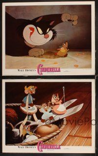 8r529 CINDERELLA 4 LCs R73 Walt Disney classic romantic musical fantasy cartoon!