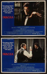 8r534 DRACULA 4 LCs '79 Bram Stoker, Laurence Olivier, vampire Frank Langella!
