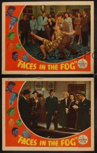 8r640 FACES IN THE FOG 3 LCs '44 Jane Withers, Paul Kelly, H.B. Warner, John Litel!