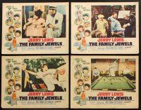 8r339 FAMILY JEWELS 6 LCs '65 Jerry Lewis is seven times nuttier in seven roles, wacky images!