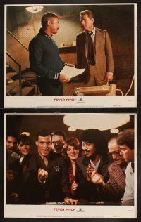 8r089 FEVER PITCH 8 LCs '85 directed by Richard Brooks, Ryan O'Neal, cool gambling scenes!