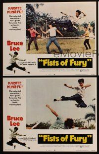 8r645 FISTS OF FURY 3 LCs '73 Bruce Lee gives you the biggest kick of your life, kung fu images!