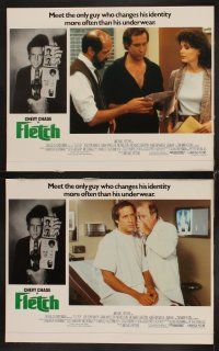 8r280 FLETCH 7 LCs '85 Michael Ritchie, wacky detective Chevy Chase, Dana Wheeler-Nicholson!