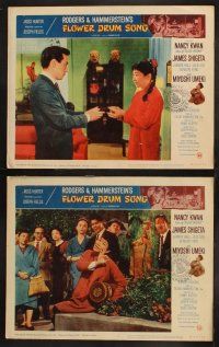 8r092 FLOWER DRUM SONG 8 LCs R65 James Shigeta, Jack Soo, Nancy Kwan & Miyoshi Umeki!