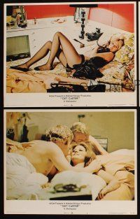 8r651 GET CARTER 3 LCs '71 incredibly sexy images of Britt Ekland & Geraldine Moffatt, Caine!