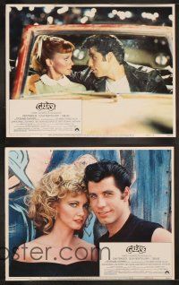 8r101 GREASE 8 LCs '78 John Travolta & Olivia Newton-John in a most classic musical!