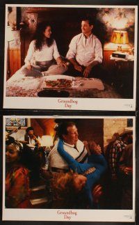 8r289 GROUNDHOG DAY 7 LCs '93 Bill Murray, Andie MacDowell, Chris Elliott, directed by Harold Ramis!