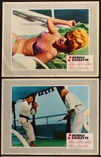 8r352 HOW I SPENT MY SUMMER VACATION 6 int'l LCs '67 Robert Wagner & Jill St. John, Deadly Roulette!