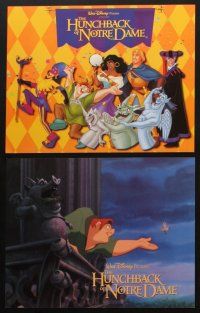 8r115 HUNCHBACK OF NOTRE DAME 8 English LCs '96 Walt Disney cartoon from Victor Hugo's novel!