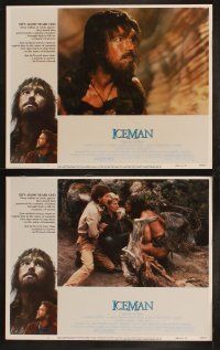 8r116 ICEMAN 8 LCs '84 Fred Schepisi, John Lone is an unfrozen 40,000 year-old neanderthal caveman!
