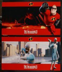 8r120 INCREDIBLES 8 LCs '04 Disney/Pixar computer animated sci-fi superhero family!